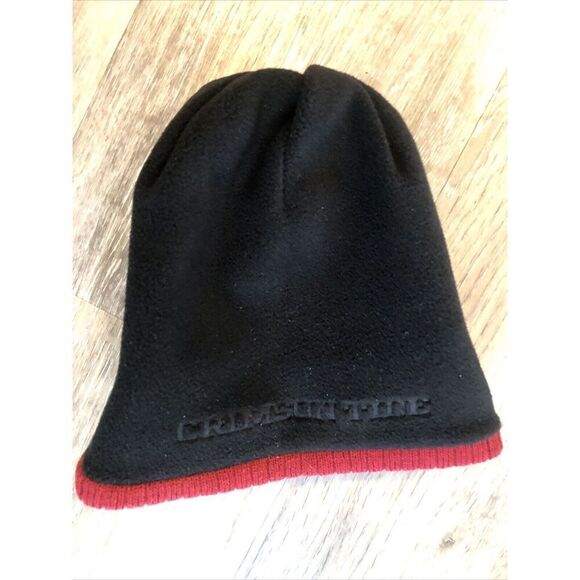 Nike Alabama Crimson Tide Beanie- Toboggan Embroidered , Reversible , Kids. NWT - Picture 8 of 9